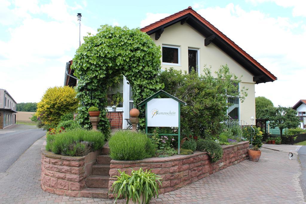 Blumenschein-Ferienwohnung Obbe Kirchzell エクステリア 写真